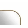 Sunpan Calabasas Floor Mirror In Rustic Oak - Edge Close-up - Sunpan Calabasas Floor Mirror In Rustic Oak - Edge Close-up