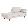 Sunpan Daytona Sofa in Dream Cream - Angled