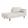 Sunpan Daytona Sofa in Dream Cream - Angled - Sunpan Daytona Sofa in Dream Cream - Angled