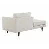 Sunpan Daytona Sofa in Dream Cream - Back Angle - Sunpan Daytona Sofa in Dream Cream - Back Angle