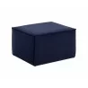 Sunpan Calista Ottoman In Abbington Navy - Angled - Sunpan Calista Ottoman In Abbington Navy - Angled