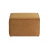 Sunpan Calista Ottoman In Treasure Gold - Side