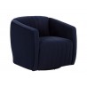 Sunpan Garrison Swivel Lounge Chair - Abbington Navy 