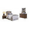 Hospitality Rattan Home Palm Cove 4-Piece Twin Bedroom Set  001