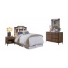 Hospitality Rattan Home Palm Cove 4-Piece Queen and King Bedroom Set 001