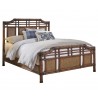 Hospitality Rattan Home Palm Cove Queen/King Complete Bed