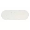 Zuo Modern Izola Console Table in White and Black - Table Top View - Zuo Modern Izola Console Table in White and Black - Table Top View