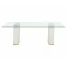 Sunpan Adora Dining Table - 86.5" - Front Angle - Sunpan Adora Dining Table - 86.5" - Front Angle