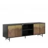 Sunpan Auburn Media Console And Cabinet - Angled View - Sunpan Auburn Media Console And Cabinet - Angled View