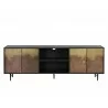 Sunpan Auburn Media Console And Cabinet - Front - Sunpan Auburn Media Console And Cabinet - Front