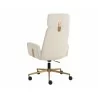 Sunpan Kalev Office Chair - Chacha Cream - Back Side Angle - Sunpan Kalev Office Chair - Chacha Cream - Back Side Angle