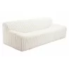Zuo Modern Osterbro Sofa in Cream - Angled  - Zuo Modern Osterbro Sofa in Cream - Angled 