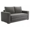 Zuo Modern Jide Sleeper in Sofa Gray - Angled - Zuo Modern Jide Sleeper in Sofa Gray - Angled