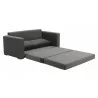 Zuo Modern Jide Sleeper in Sofa Gray - Front Fully Folded - Zuo Modern Jide Sleeper in Sofa Gray - Front Fully Folded