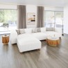 Zuo Modern Tayte Sofa in White - Lifestyle 2
