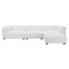 Zuo Modern Tayte Sofa in White - Front