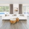 Zuo Modern Tayte Sofa in White - Lifestyle 1