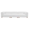 Zuo Modern Tayte Sofa in White - Front View