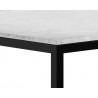 Sunpan Abel Counter Table - Stainless Steel Corner