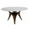 Sunpan Bijon Dining Table - 59" - Front Angle - Sunpan Bijon Dining Table - 59" - Front Angle