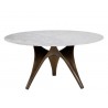 Sunpan Bijon Dining Table - 59" - Front View