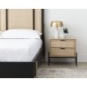 Sunpan Avida Bed King Gold Black / Natural - Lifestyle