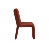 Sunpan Cascata Dining Chair In Meg Rust - Side