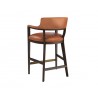Sunpan Brylea Bar Stool Brown - Back Side Angle