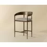 Sunpan Zanatta Counter Stool - Zenith Taupe Grey - Sunpan Zanatta Counter Stool - Zenith Taupe Grey