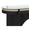 Sunpan Adora Console Table - Closeup Angle