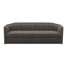 Sunpan Birrit Sofa in Alaska Hedgehog Brown - Front Angle