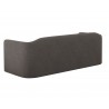 Sunpan Birrit Sofa in Alaska Hedgehog Brown - Back Side Angle