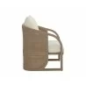 Sunpan Palermo Lounge Chair Stinson Cream Brown Side - Sunpan Palermo Lounge Chair Stinson Cream Brown Side