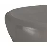 Sunpan Corvo Coffee Table in Grey - Edge Close-up - Sunpan Corvo Coffee Table in Grey - Edge Close-up