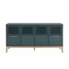 Sunpan Rivero Sideboard - Teal Front - Sunpan Rivero Sideboard - Teal Front