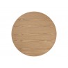 Sunpan Kalla Coffee Table - Rustic Oak - Top Angle