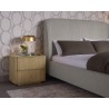 Sunpan Kalla Nightstand, Rustic Oak - Lifestyle