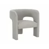 Sunpan Isidore Lounge Chair White Sandstone - Sunpan Isidore Lounge Chair White Sandstone