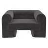 Sunpan Ionic Armchair in Meg Ash - Front Angle