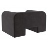 Sunpan Ionic Armchair in Meg Ash - Back Side Angle