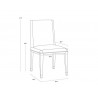 Sunpan Kalla Dining Chair - Dimension