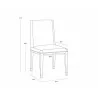 Sunpan Kalla Dining Chair - Dimension - Sunpan Kalla Dining Chair - Dimension