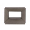 Sunpan Thales Nightstand Grey Front