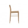 Sunpan Bondi Counter Stool in Light Oak Side