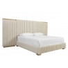 Sunpan Tarrant Bed - King - Monument Oatmeal Side