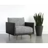 Sunpan Aashi Armchair - Nash Zebra / Coal Black - Lifestyle - Sunpan Aashi Armchair - Nash Zebra / Coal Black - Lifestyle