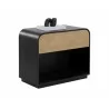 Sunpan Aalgarve Nightstand - Black - Sunpan Aalgarve Nightstand - Black