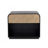 Sunpan Aalgarve Nightstand - Black Front