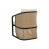 Sunpan Palermo Dining Chair Stinson Cream Charcoal Back - Sunpan Palermo Dining Chair Stinson Cream Charcoal Back