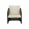 Sunpan Palermo Lounge Chair Stinson Cream Black Front - Sunpan Palermo Lounge Chair Stinson Cream Black Front